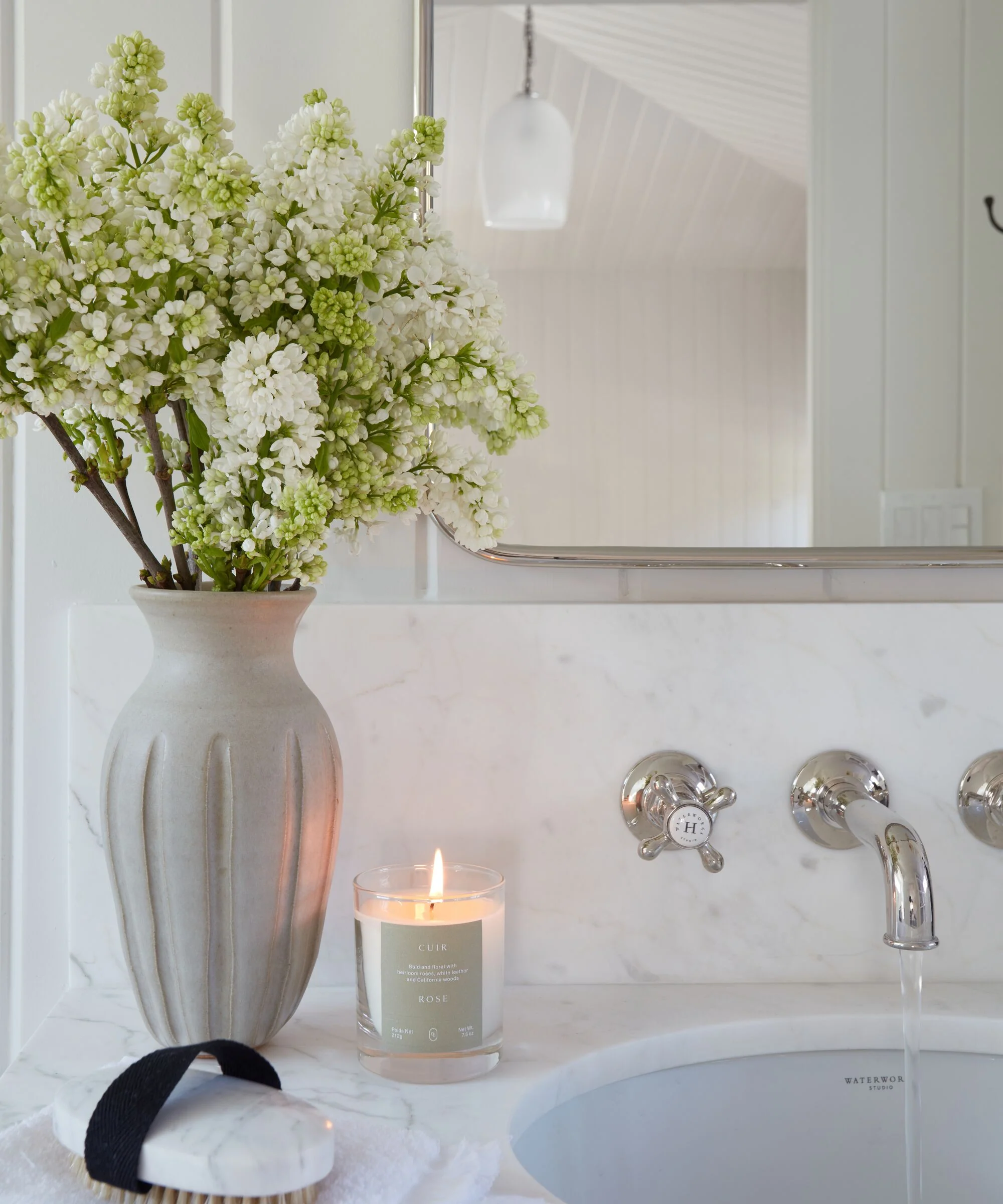 Cuir Rose Candle - Image 4
